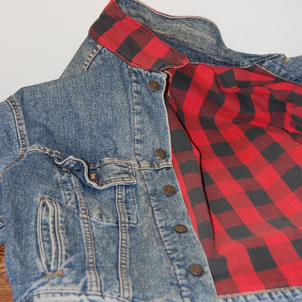 Levi's Vintage Flannel Lined Denim Jacket